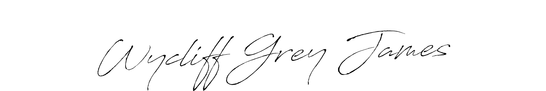 How to Draw Wycliff Grey James signature style? Antro_Vectra is a latest design signature styles for name Wycliff Grey James. Wycliff Grey James signature style 6 images and pictures png
