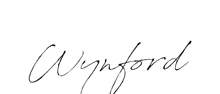 Create a beautiful signature design for name Wynford. With this signature (Antro_Vectra) fonts, you can make a handwritten signature for free. Wynford signature style 6 images and pictures png