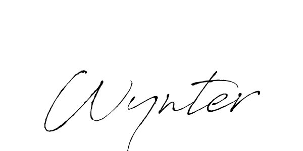 Best and Professional Signature Style for Wynter. Antro_Vectra Best Signature Style Collection. Wynter signature style 6 images and pictures png