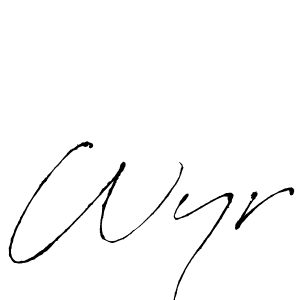 Wyr stylish signature style. Best Handwritten Sign (Antro_Vectra) for my name. Handwritten Signature Collection Ideas for my name Wyr. Wyr signature style 6 images and pictures png