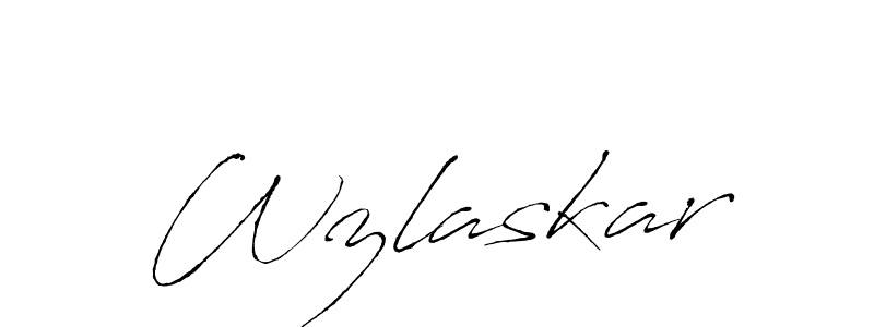 if you are searching for the best signature style for your name Wzlaskar. so please give up your signature search. here we have designed multiple signature styles  using Antro_Vectra. Wzlaskar signature style 6 images and pictures png