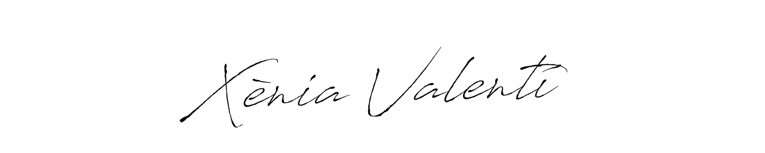 How to make Xènia Valentí signature? Antro_Vectra is a professional autograph style. Create handwritten signature for Xènia Valentí name. Xènia Valentí signature style 6 images and pictures png