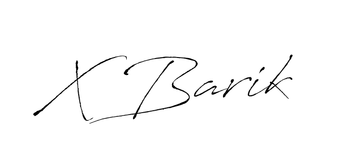 X Barik stylish signature style. Best Handwritten Sign (Antro_Vectra) for my name. Handwritten Signature Collection Ideas for my name X Barik. X Barik signature style 6 images and pictures png