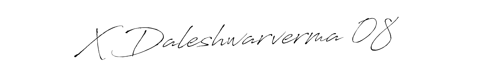 Make a beautiful signature design for name X Daleshwarverma 08. With this signature (Antro_Vectra) style, you can create a handwritten signature for free. X Daleshwarverma 08 signature style 6 images and pictures png