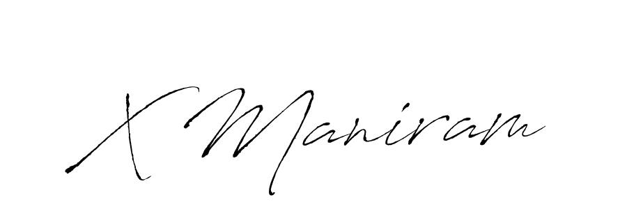 Antro_Vectra is a professional signature style that is perfect for those who want to add a touch of class to their signature. It is also a great choice for those who want to make their signature more unique. Get X Maniram name to fancy signature for free. X Maniram signature style 6 images and pictures png