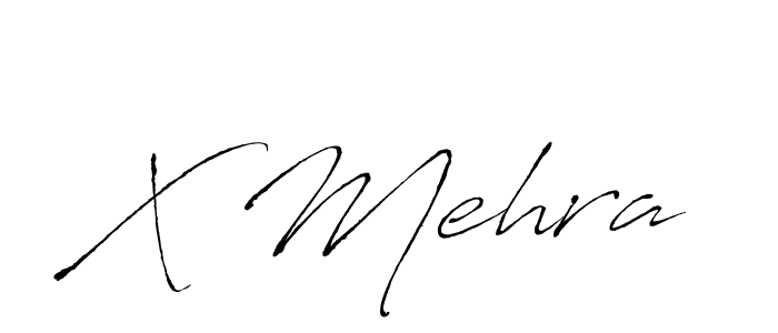 How to Draw X Mehra signature style? Antro_Vectra is a latest design signature styles for name X Mehra. X Mehra signature style 6 images and pictures png