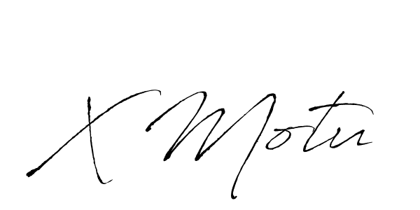 X Motu stylish signature style. Best Handwritten Sign (Antro_Vectra) for my name. Handwritten Signature Collection Ideas for my name X Motu. X Motu signature style 6 images and pictures png