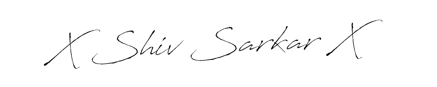 Use a signature maker to create a handwritten signature online. With this signature software, you can design (Antro_Vectra) your own signature for name X Shiv Sarkar X. X Shiv Sarkar X signature style 6 images and pictures png