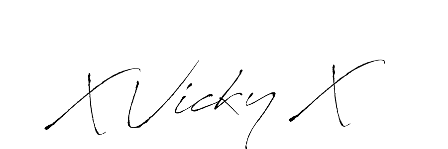 It looks lik you need a new signature style for name X Vicky X. Design unique handwritten (Antro_Vectra) signature with our free signature maker in just a few clicks. X Vicky X signature style 6 images and pictures png