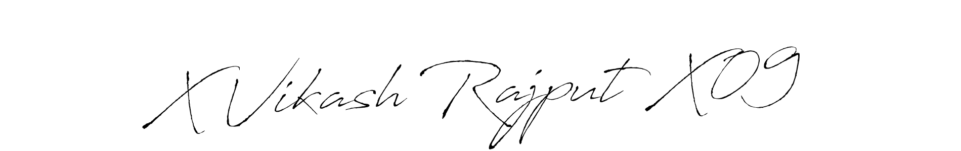 It looks lik you need a new signature style for name X Vikash Rajput X09. Design unique handwritten (Antro_Vectra) signature with our free signature maker in just a few clicks. X Vikash Rajput X09 signature style 6 images and pictures png