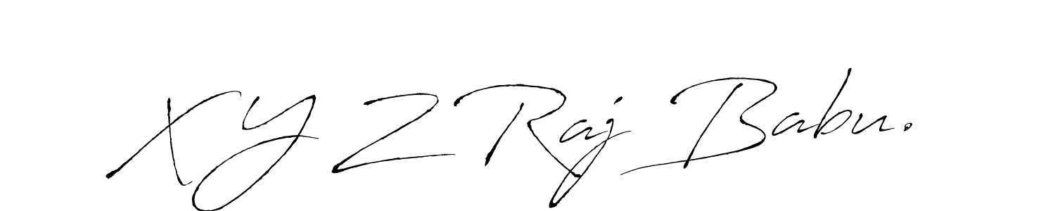 How to make X Y Z Raj Babu. name signature. Use Antro_Vectra style for creating short signs online. This is the latest handwritten sign. X Y Z Raj Babu. signature style 6 images and pictures png