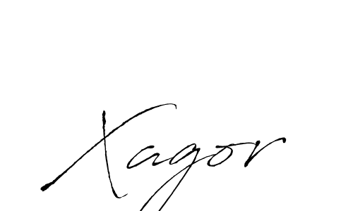 How to make Xagor signature? Antro_Vectra is a professional autograph style. Create handwritten signature for Xagor name. Xagor signature style 6 images and pictures png