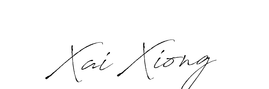 Use a signature maker to create a handwritten signature online. With this signature software, you can design (Antro_Vectra) your own signature for name Xai Xiong. Xai Xiong signature style 6 images and pictures png