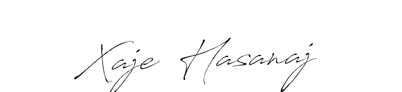 Design your own signature with our free online signature maker. With this signature software, you can create a handwritten (Antro_Vectra) signature for name Xaje  Hasanaj. Xaje  Hasanaj signature style 6 images and pictures png