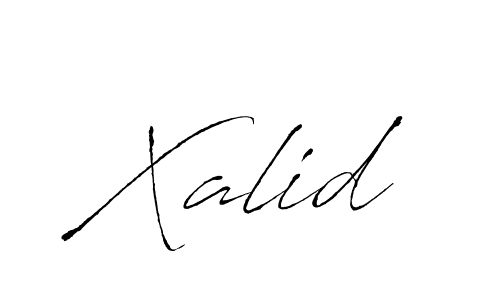 Also we have Xalid name is the best signature style. Create professional handwritten signature collection using Antro_Vectra autograph style. Xalid signature style 6 images and pictures png