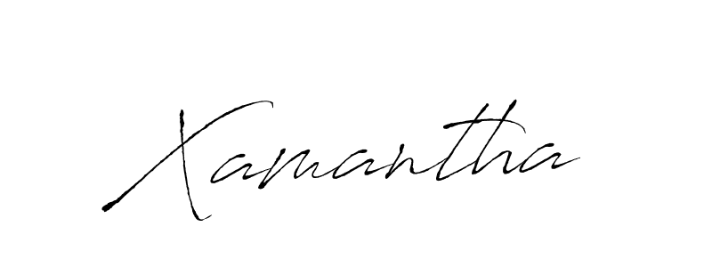 Also You can easily find your signature by using the search form. We will create Xamantha name handwritten signature images for you free of cost using Antro_Vectra sign style. Xamantha signature style 6 images and pictures png