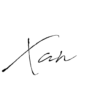 This is the best signature style for the Xan name. Also you like these signature font (Antro_Vectra). Mix name signature. Xan signature style 6 images and pictures png