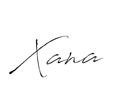 How to make Xana signature? Antro_Vectra is a professional autograph style. Create handwritten signature for Xana name. Xana signature style 6 images and pictures png