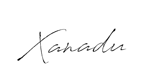 Use a signature maker to create a handwritten signature online. With this signature software, you can design (Antro_Vectra) your own signature for name Xanadu. Xanadu signature style 6 images and pictures png