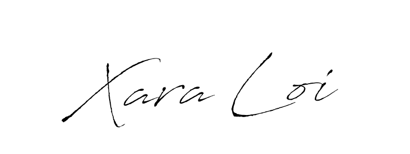Similarly Antro_Vectra is the best handwritten signature design. Signature creator online .You can use it as an online autograph creator for name Xara Loi. Xara Loi signature style 6 images and pictures png