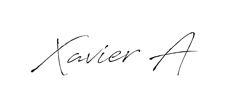 How to Draw Xavier A signature style? Antro_Vectra is a latest design signature styles for name Xavier A. Xavier A signature style 6 images and pictures png