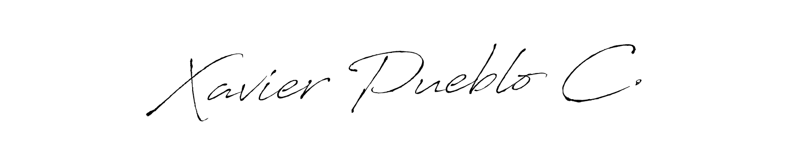 How to Draw Xavier Pueblo C. signature style? Antro_Vectra is a latest design signature styles for name Xavier Pueblo C.. Xavier Pueblo C. signature style 6 images and pictures png