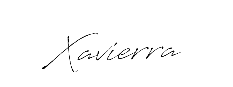 Make a beautiful signature design for name Xavierra. With this signature (Antro_Vectra) style, you can create a handwritten signature for free. Xavierra signature style 6 images and pictures png