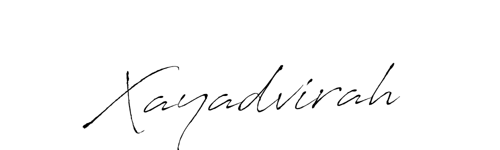 Design your own signature with our free online signature maker. With this signature software, you can create a handwritten (Antro_Vectra) signature for name Xayadvirah. Xayadvirah signature style 6 images and pictures png