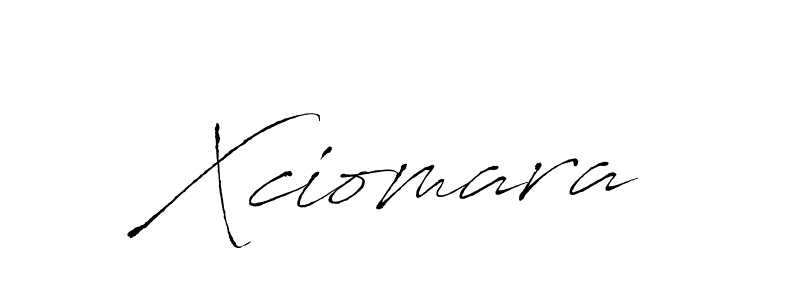You should practise on your own different ways (Antro_Vectra) to write your name (Xciomara) in signature. don't let someone else do it for you. Xciomara signature style 6 images and pictures png