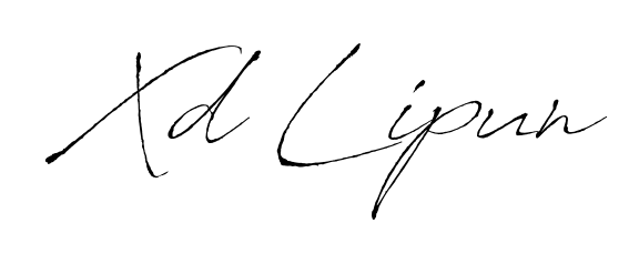 If you are searching for the best signature style for your name Xd Lipun, here we have designed multiple signature styles using Antro_Vectra. Xd Lipun signature style 6 images and pictures png
