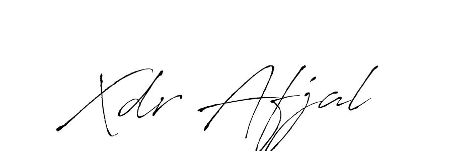 Use a signature maker to create a handwritten signature online. With this signature software, you can design (Antro_Vectra) your own signature for name Xdr Afjal. Xdr Afjal signature style 6 images and pictures png