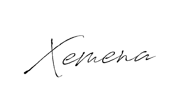 Once you've used our free online signature maker to create your best signature Antro_Vectra style, it's time to enjoy all of the benefits that Xemena name signing documents. Xemena signature style 6 images and pictures png