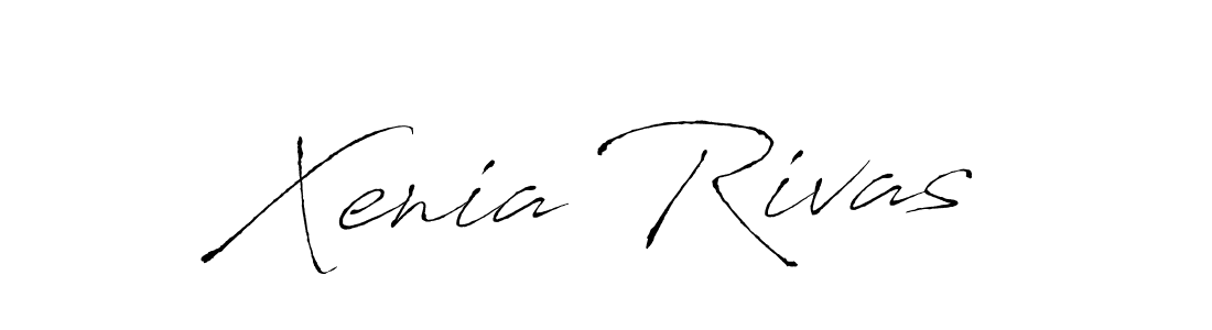 Also we have Xenia Rivas name is the best signature style. Create professional handwritten signature collection using Antro_Vectra autograph style. Xenia Rivas signature style 6 images and pictures png