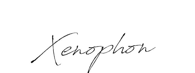 Design your own signature with our free online signature maker. With this signature software, you can create a handwritten (Antro_Vectra) signature for name Xenophon. Xenophon signature style 6 images and pictures png