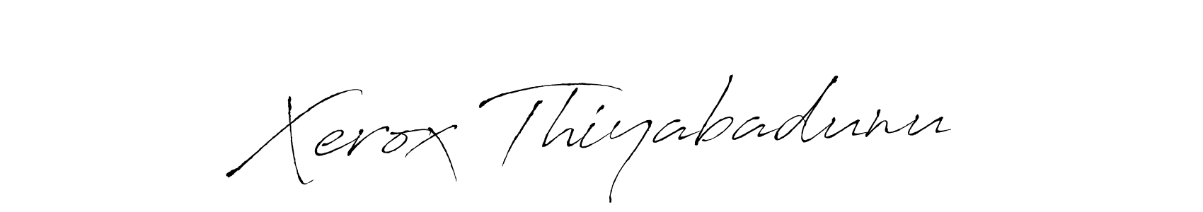 You can use this online signature creator to create a handwritten signature for the name Xerox Thiyabadunu. This is the best online autograph maker. Xerox Thiyabadunu signature style 6 images and pictures png