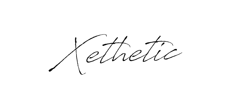 Also we have Xethetic name is the best signature style. Create professional handwritten signature collection using Antro_Vectra autograph style. Xethetic signature style 6 images and pictures png