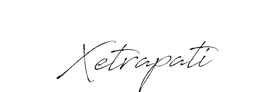 Design your own signature with our free online signature maker. With this signature software, you can create a handwritten (Antro_Vectra) signature for name Xetrapati. Xetrapati signature style 6 images and pictures png