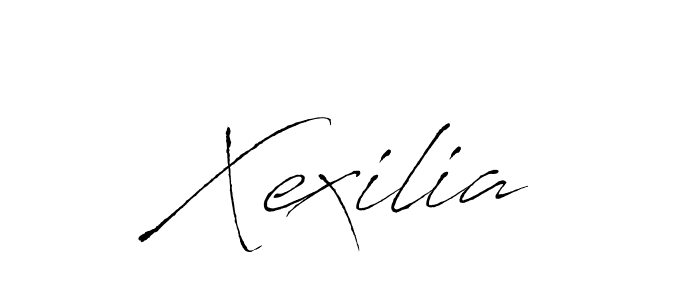 Design your own signature with our free online signature maker. With this signature software, you can create a handwritten (Antro_Vectra) signature for name Xexilia. Xexilia signature style 6 images and pictures png