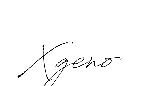 How to make Xgeno name signature. Use Antro_Vectra style for creating short signs online. This is the latest handwritten sign. Xgeno signature style 6 images and pictures png
