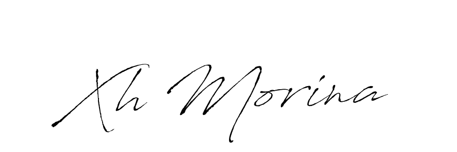 Antro_Vectra is a professional signature style that is perfect for those who want to add a touch of class to their signature. It is also a great choice for those who want to make their signature more unique. Get Xh Morina name to fancy signature for free. Xh Morina signature style 6 images and pictures png