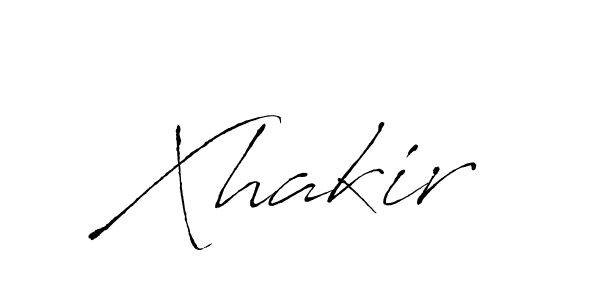 How to Draw Xhakir signature style? Antro_Vectra is a latest design signature styles for name Xhakir. Xhakir signature style 6 images and pictures png