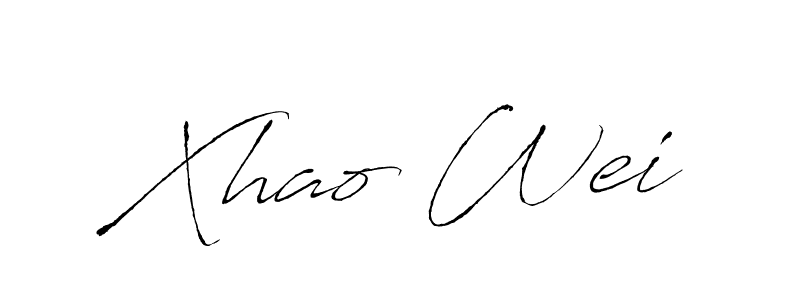 Best and Professional Signature Style for Xhao Wei. Antro_Vectra Best Signature Style Collection. Xhao Wei signature style 6 images and pictures png
