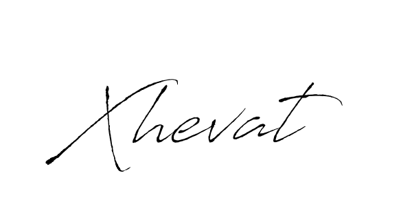 Use a signature maker to create a handwritten signature online. With this signature software, you can design (Antro_Vectra) your own signature for name Xhevat. Xhevat signature style 6 images and pictures png