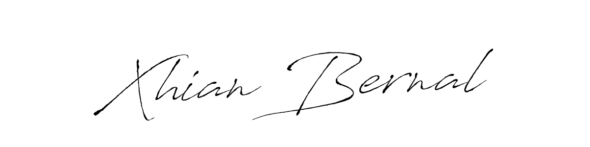 Antro_Vectra is a professional signature style that is perfect for those who want to add a touch of class to their signature. It is also a great choice for those who want to make their signature more unique. Get Xhian Bernal name to fancy signature for free. Xhian Bernal signature style 6 images and pictures png