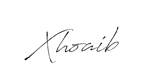 Make a beautiful signature design for name Xhoaib. Use this online signature maker to create a handwritten signature for free. Xhoaib signature style 6 images and pictures png