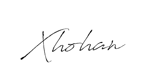 Make a beautiful signature design for name Xhohan. Use this online signature maker to create a handwritten signature for free. Xhohan signature style 6 images and pictures png