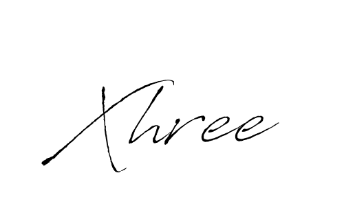 Antro_Vectra is a professional signature style that is perfect for those who want to add a touch of class to their signature. It is also a great choice for those who want to make their signature more unique. Get Xhree name to fancy signature for free. Xhree signature style 6 images and pictures png