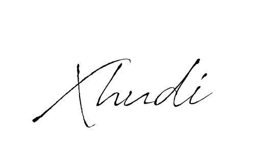 The best way (Antro_Vectra) to make a short signature is to pick only two or three words in your name. The name Xhudi include a total of six letters. For converting this name. Xhudi signature style 6 images and pictures png