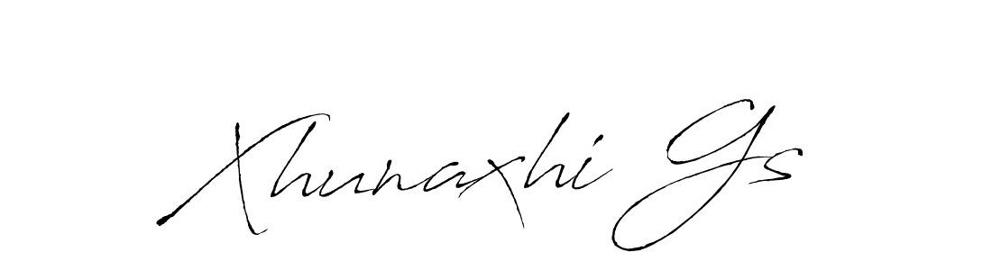The best way (Antro_Vectra) to make a short signature is to pick only two or three words in your name. The name Xhunaxhi Gs include a total of six letters. For converting this name. Xhunaxhi Gs signature style 6 images and pictures png