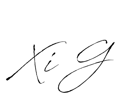 Also You can easily find your signature by using the search form. We will create Xi G name handwritten signature images for you free of cost using Antro_Vectra sign style. Xi G signature style 6 images and pictures png